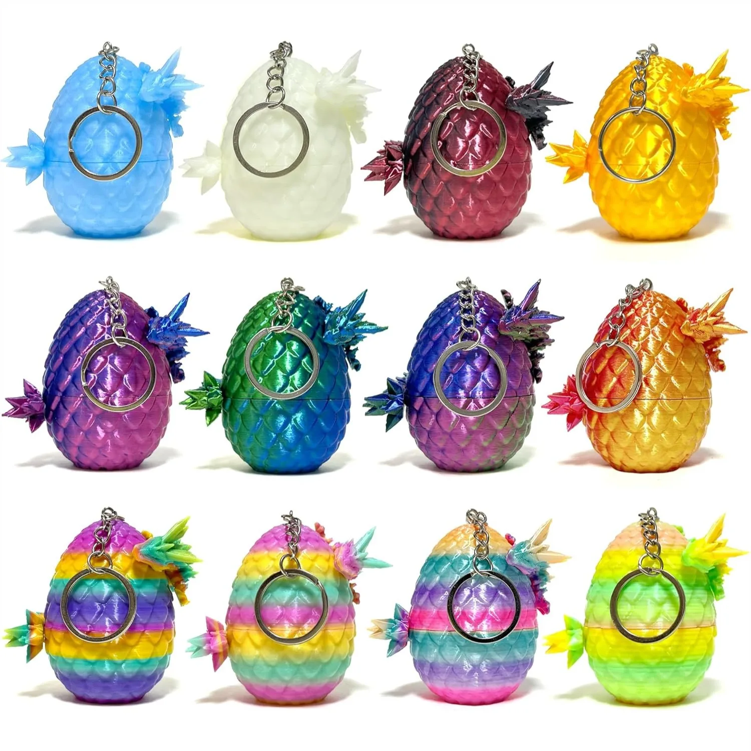 Mini 3D Printed Dragon Eggs with Dragon Inside, Articulated Crystal Dragons Easter Egg Fillers, Stress Relief Fidget Toys for
Mini 3D Printed Dragon Eggs with Dragon Inside, Articulated Crystal Dragons Easter Egg Fillers, Stress Relief Fidget Toys for