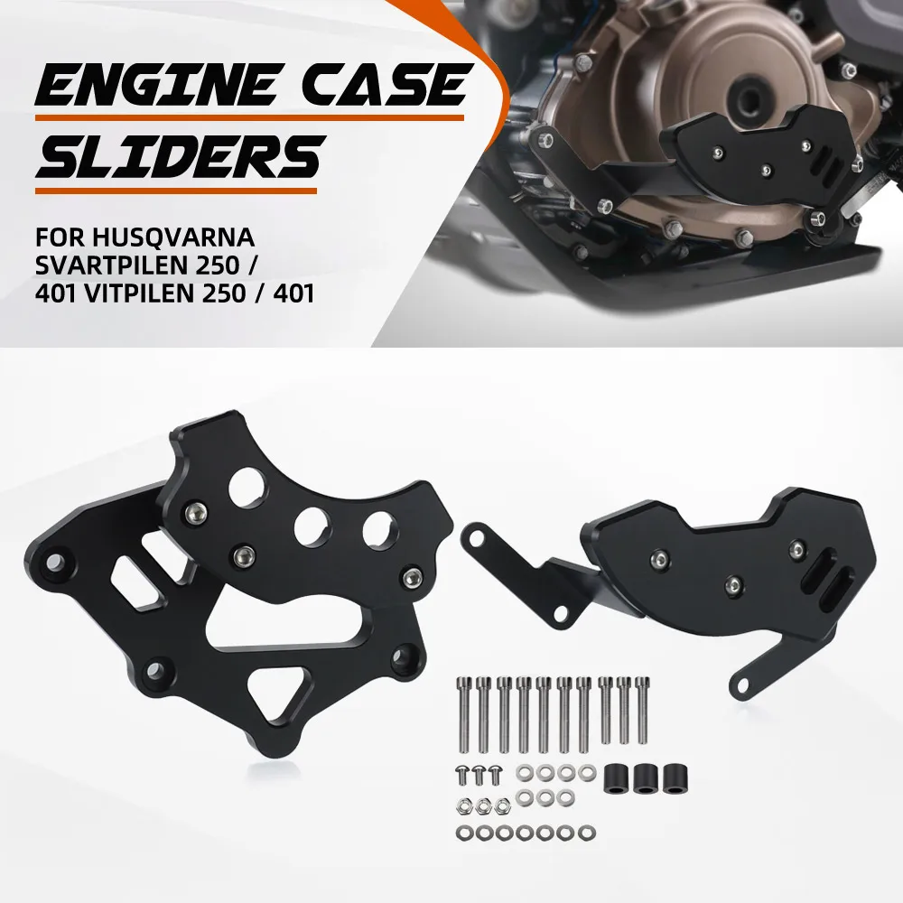 For Husqvarna Vitpilen Svartpilen 250 401 Vitpilen250 401Vitpilen Motorcycle Left and Right Engine Cover Guard Clutch Cover Set
For Husqvarna Vitpilen Svartpilen 250 401 Vitpilen250 401Vitpilen Motorcycle Left and Right Engine Cover Guard Clutch Cover Set