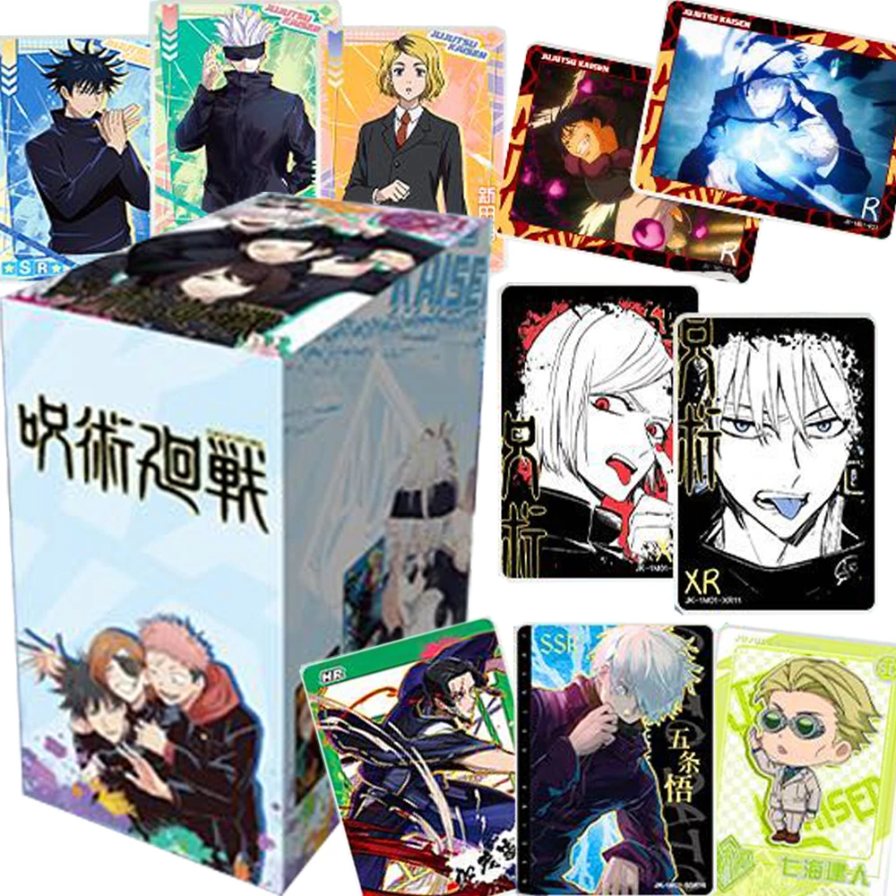 Jujutsu Kaisen Collection Cards for Boys Girls Fantasy Adventure Character Itadori Yuji Gojo Satoru Handsome Close-up Cards Gift
Jujutsu Kaisen Collection Cards for Boys Girls Fantasy Adventure Character Itadori Yuji Gojo Satoru Handsome Close-up Cards Gift