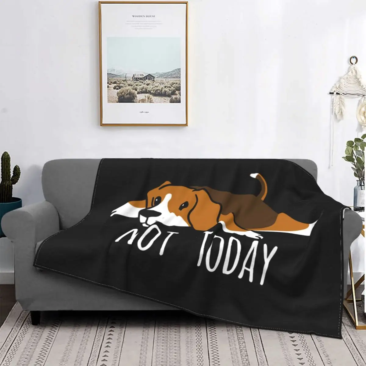 Новинка, дышащее одеяло с забавной надписью Not Today Beagle Dog, пушистое одеяло для покрывала, Текстильный декор
Новинка, дышащее одеяло с забавной надписью Not Today Beagle Dog, пушистое одеяло для покрывала, Текстильный декор