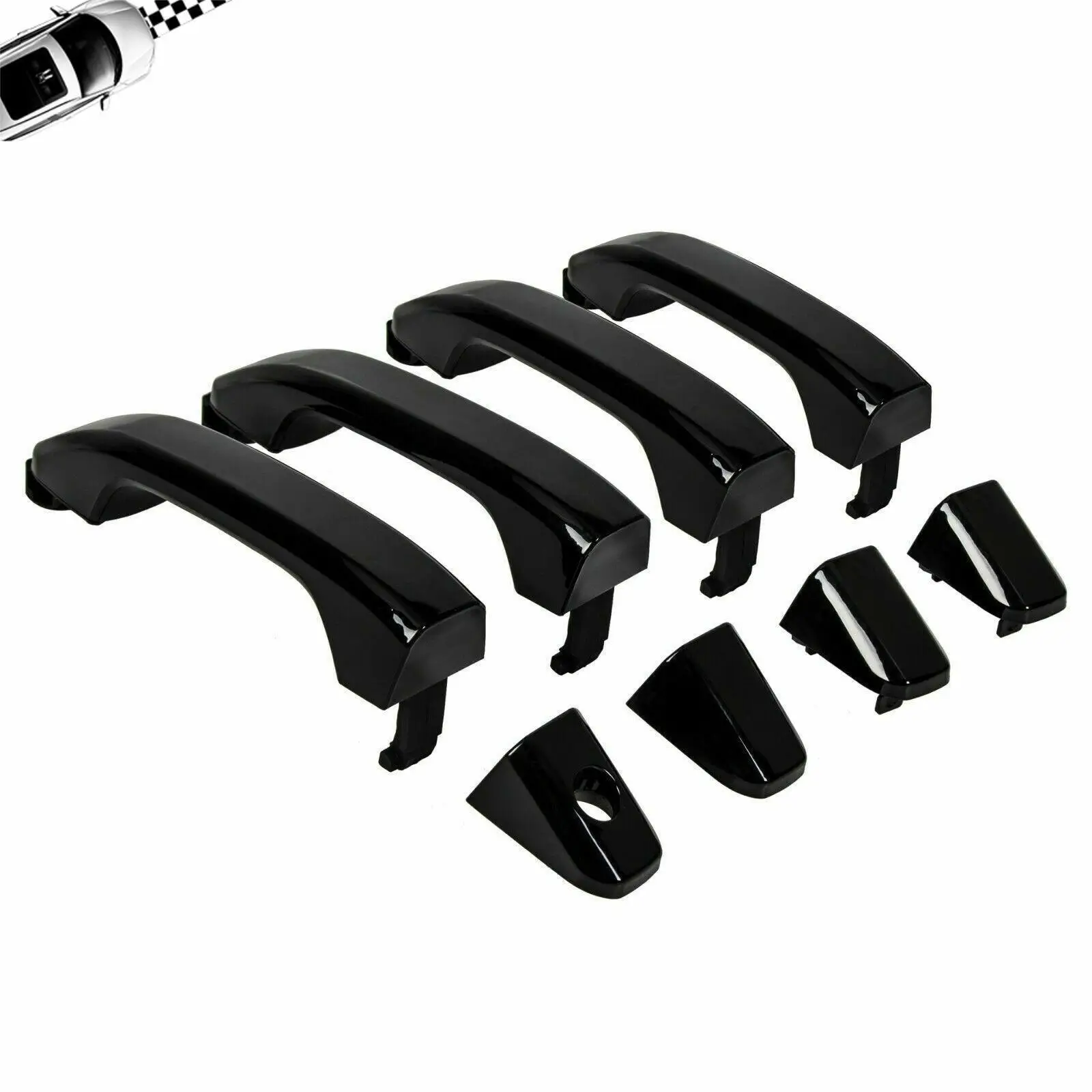 4 PCS Exterior Door Handle Front Rear For Chevy Silverado GMC Sierra 2014-2019
4 PCS Exterior Door Handle Front Rear For Chevy Silverado GMC Sierra 2014-2019