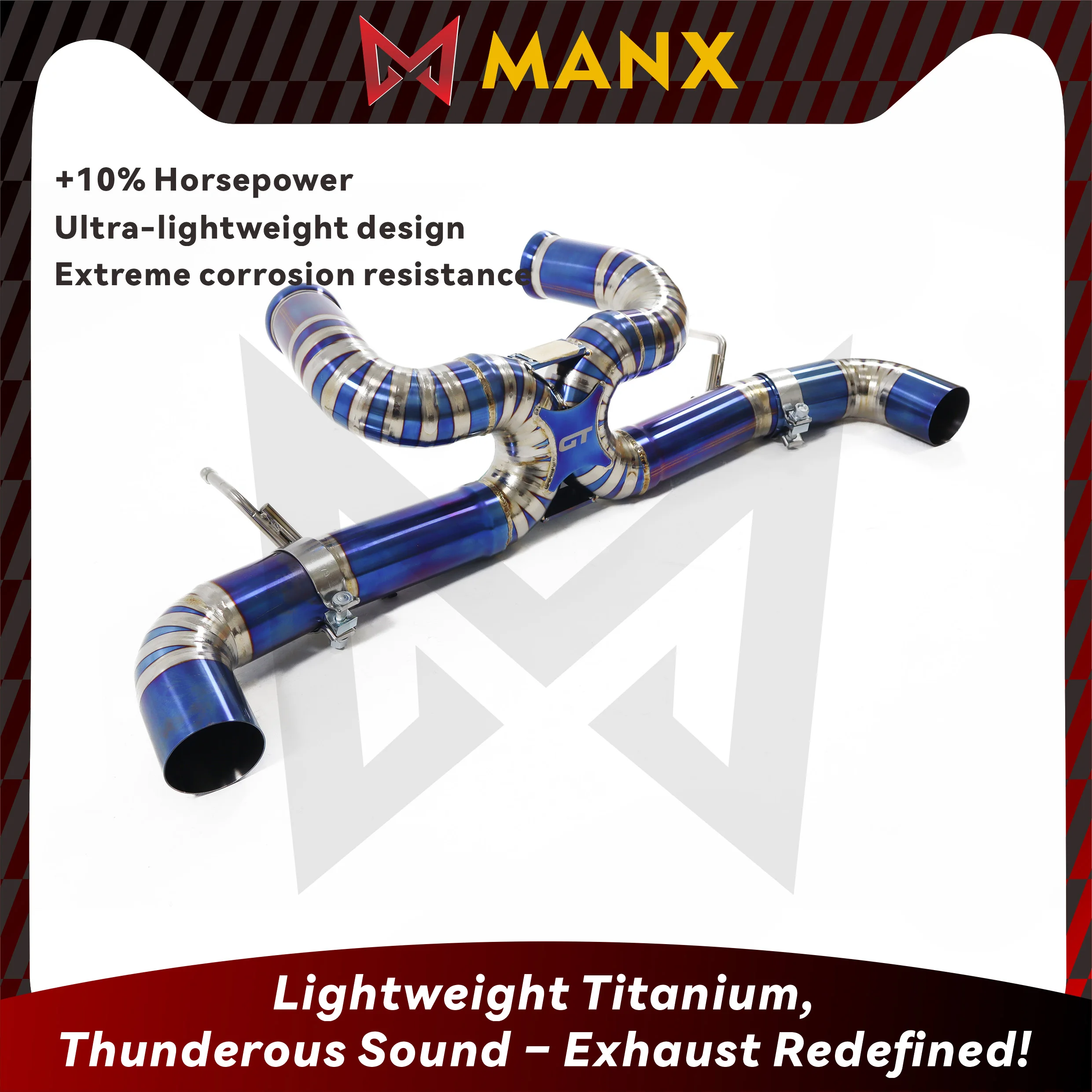 Lightweight MANX Titanium Exhaust For Mclaren GT Catback Deep Sport Sound Easy Install Without Valve Tips Auto Parts
Lightweight MANX Titanium Exhaust For Mclaren GT Catback Deep Sport Sound Easy Install Without Valve Tips Auto Parts