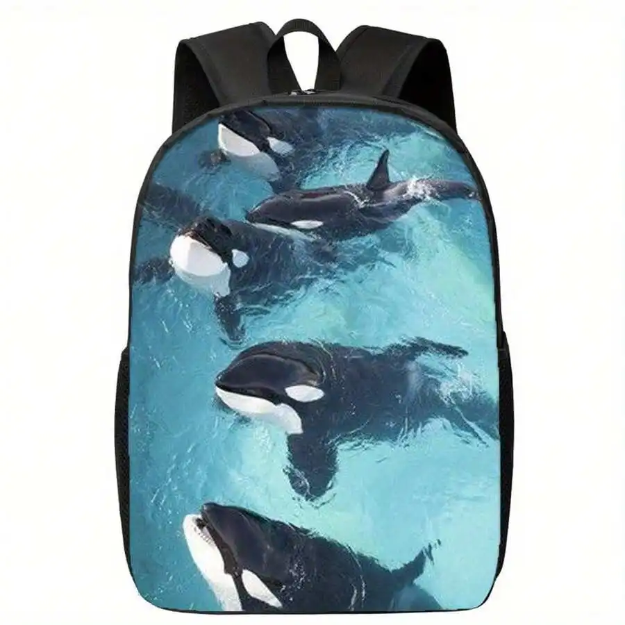 Orca Whale Print Casual Backpack For Adults Durable Laptop Travel Bag
Orca Whale Print Casual Backpack For Adults Durable Laptop Travel Bag