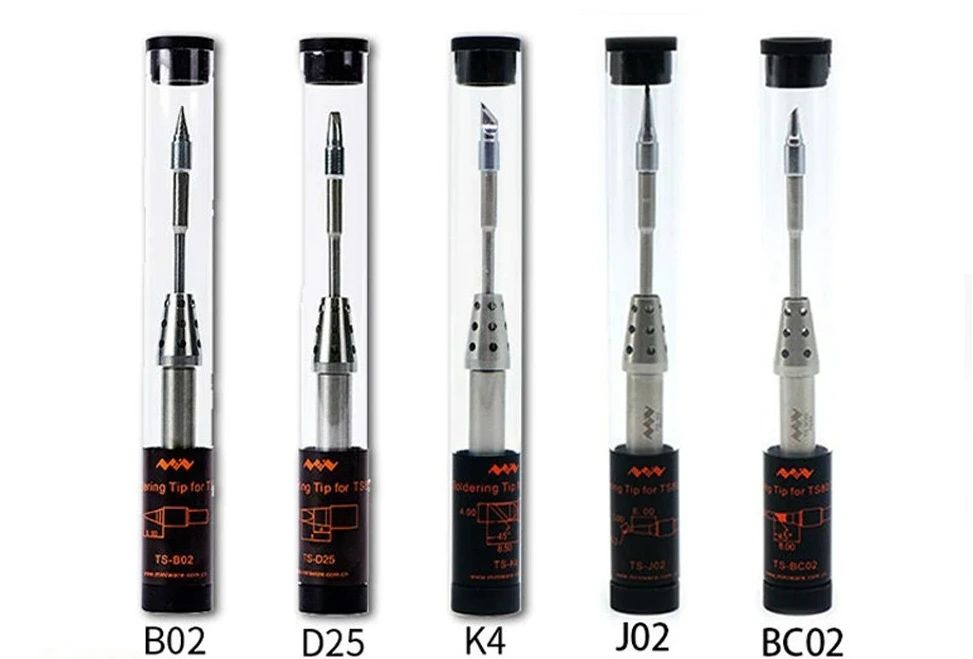 TS80P intelligent adjustable temperature electric soldering iron welding iron head five optional
TS80P intelligent adjustable temperature electric soldering iron welding iron head five optional