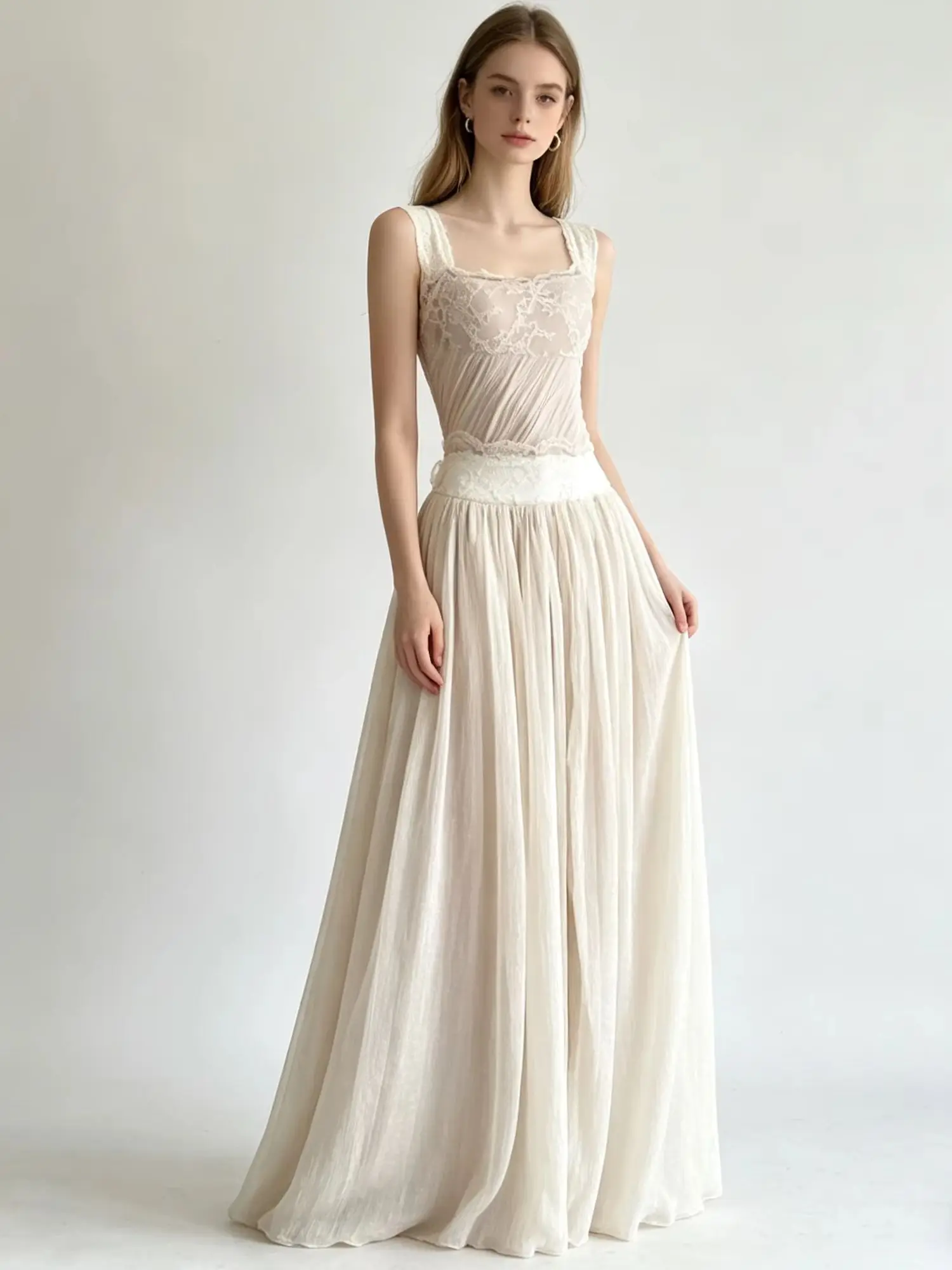 Women's Apricot Lace Splice Strapless Backless Dress French Elegant Aesthetic Sexy Ball Gown Butterfly Knot A-Line Dress Clothes
Women's Apricot Lace Splice Strapless Backless Dress French Elegant Aesthetic Sexy Ball Gown Butterfly Knot A-Line Dress Clothes