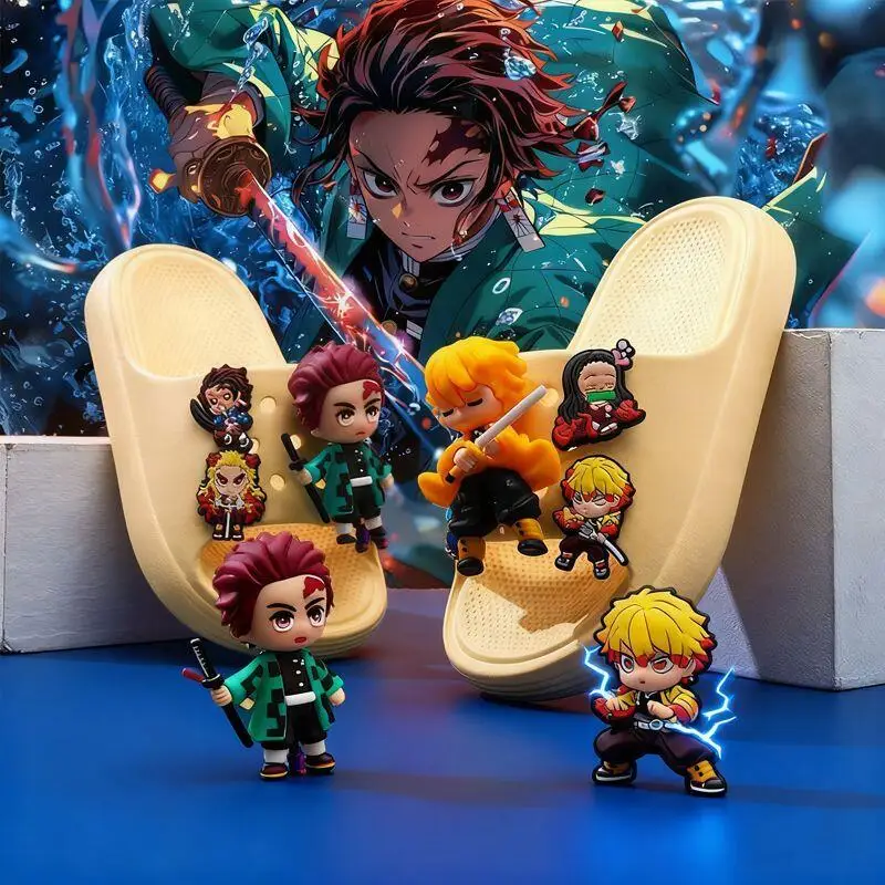 Anime Demon Slayer Cartoon Slippers Cute Summer Indoor Home Non-Slip Soft Soled Sandals Going Out Sandals Couple Sandals Gift
Anime Demon Slayer Cartoon Slippers Cute Summer Indoor Home Non-Slip Soft Soled Sandals Going Out Sandals Couple Sandals Gift