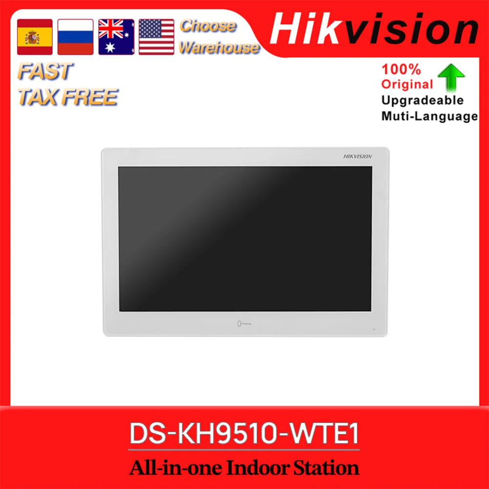 Hikvision оригинальная Многоязычная Женская станция все-в-одном, цветной сенсорный экран 10,1 дюйма, Android APP POE WIFI
Hikvision оригинальная Многоязычная Женская станция все-в-одном, цветной сенсорный экран 10,1 дюйма, Android APP POE WIFI