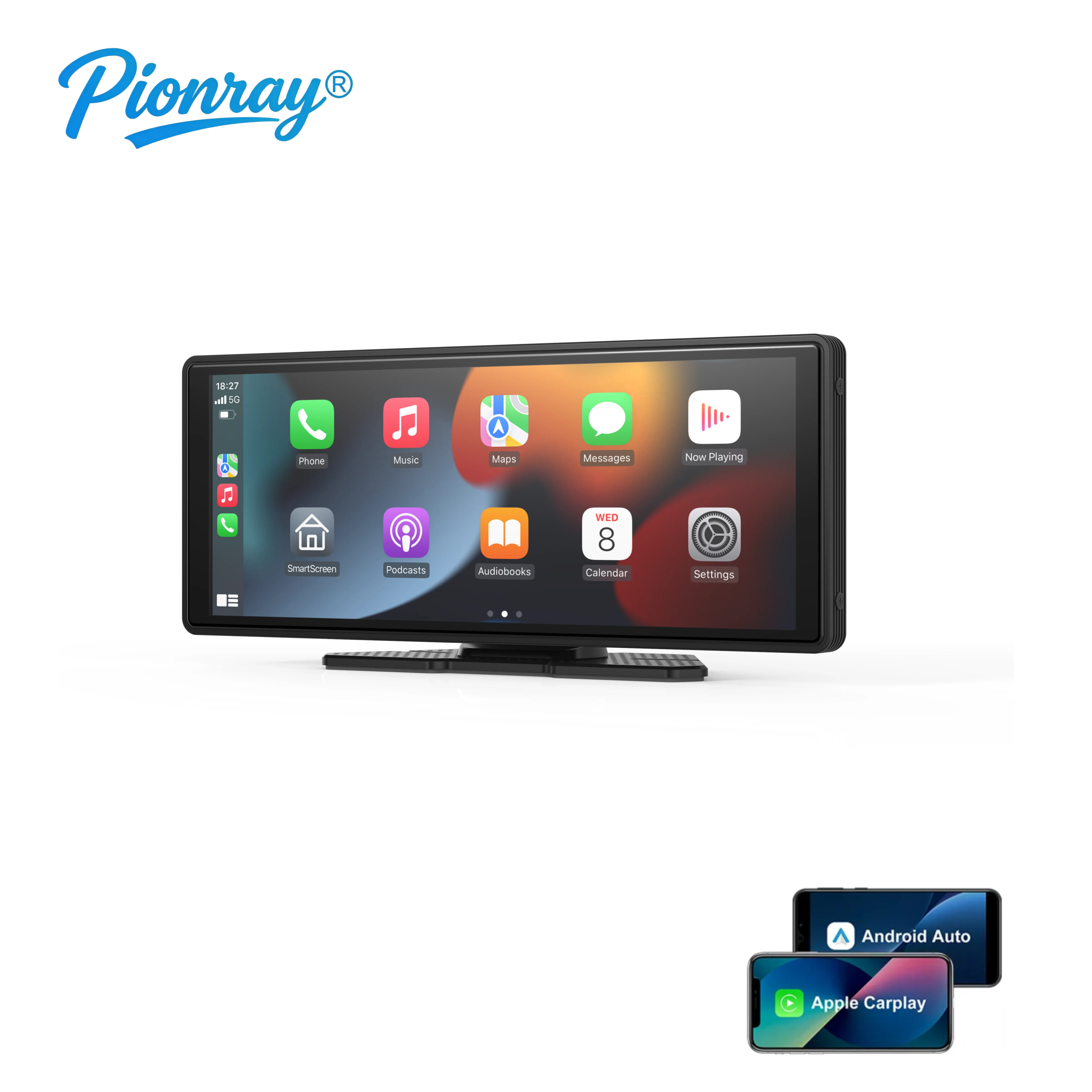 10.26" Wireless CarPlay & Android Auto Bluetooth Audio AUX GPS Navigation 、carplay screen、pionray
10.26" Wireless CarPlay & Android Auto Bluetooth Audio AUX GPS Navigation 、carplay screen、pionray