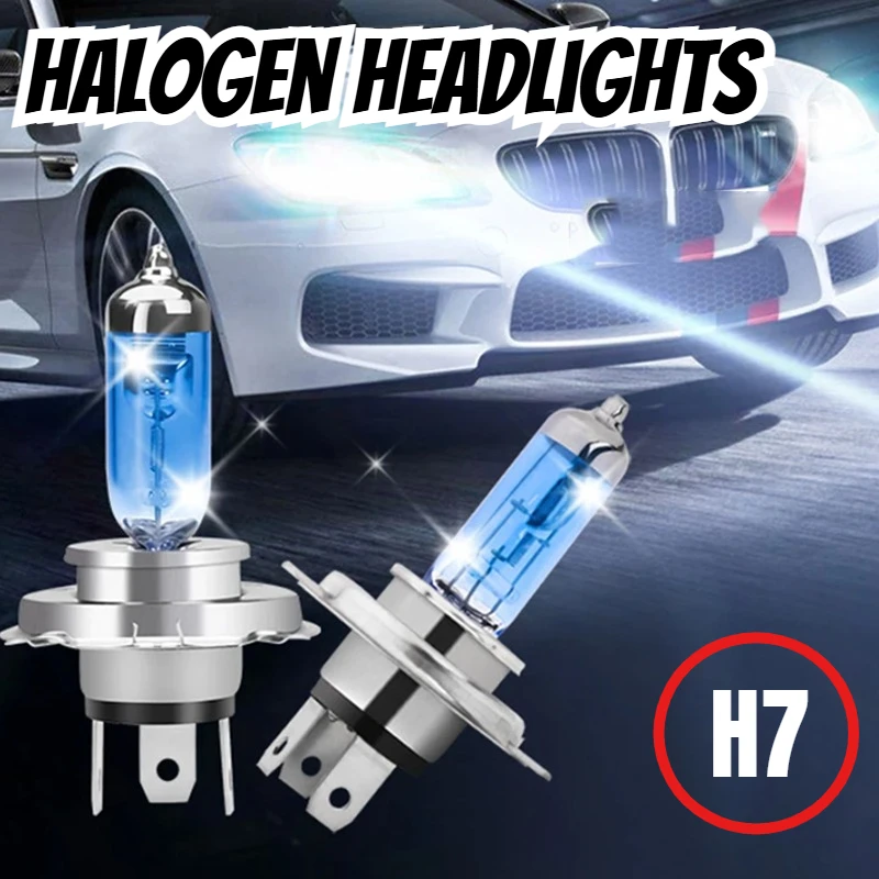 H7 Car Bulb Automatic Halogen Bulb 100W 12V Motorcycle Headlight/High Beam/Low Beam Lamp Ultra-White Light Automotive Parts
H7 Car Bulb Automatic Halogen Bulb 100W 12V Motorcycle Headlight/High Beam/Low Beam Lamp Ultra-White Light Automotive Parts