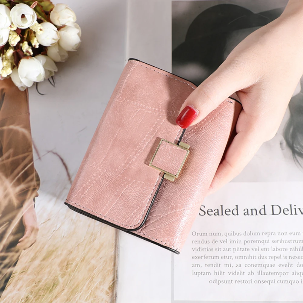 PU Leather Short Wallet Fashion Retro Small Purse Multi-functional Vintage Coin Short Female Leather Small Purse
PU Leather Short Wallet Fashion Retro Small Purse Multi-functional Vintage Coin Short Female Leather Small Purse