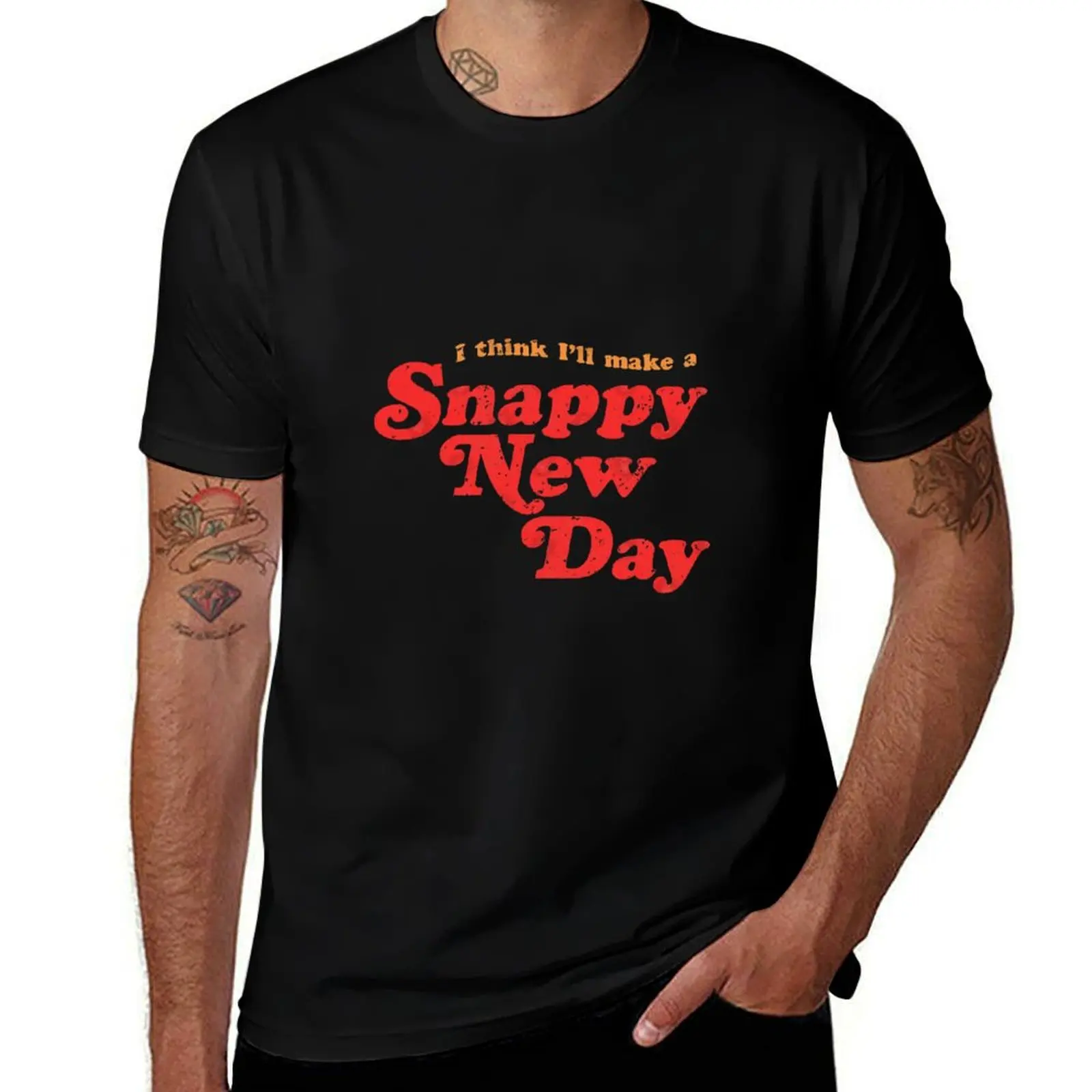 Snappy New Day - Mr. Rogers inspired retro design by KellyDesignCompany T-Shirt t shirts for man slim fit t shirt personalised
Snappy New Day - Mr. Rogers inspired retro design by KellyDesignCompany T-Shirt t shirts for man slim fit t shirt personalised