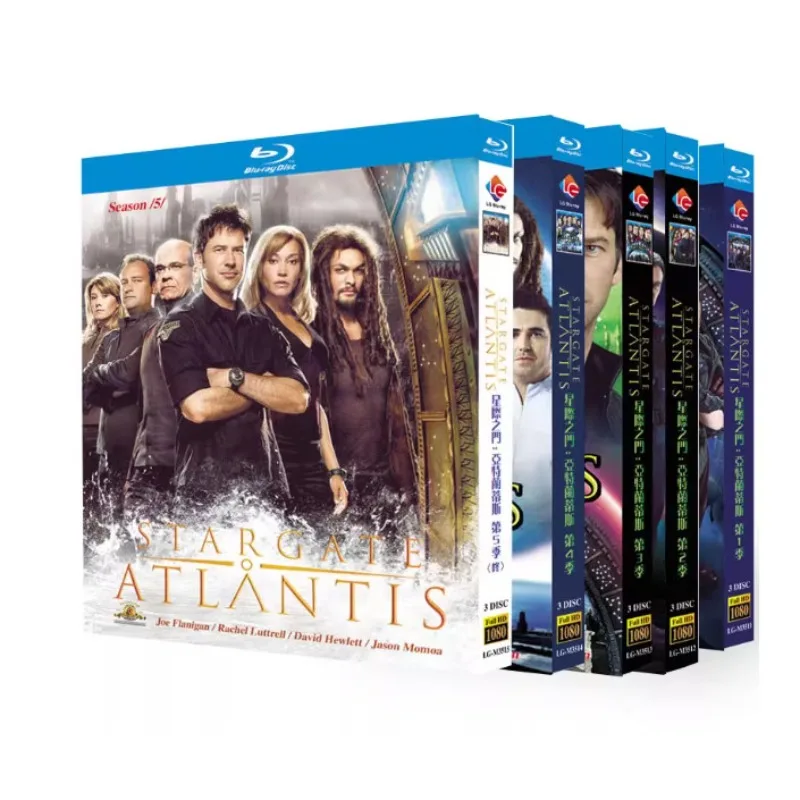 Stargate: Atlantis Season 1-5 (2008) Blu-ray disc15-D
Stargate: Atlantis Season 1-5 (2008) Blu-ray disc15-D