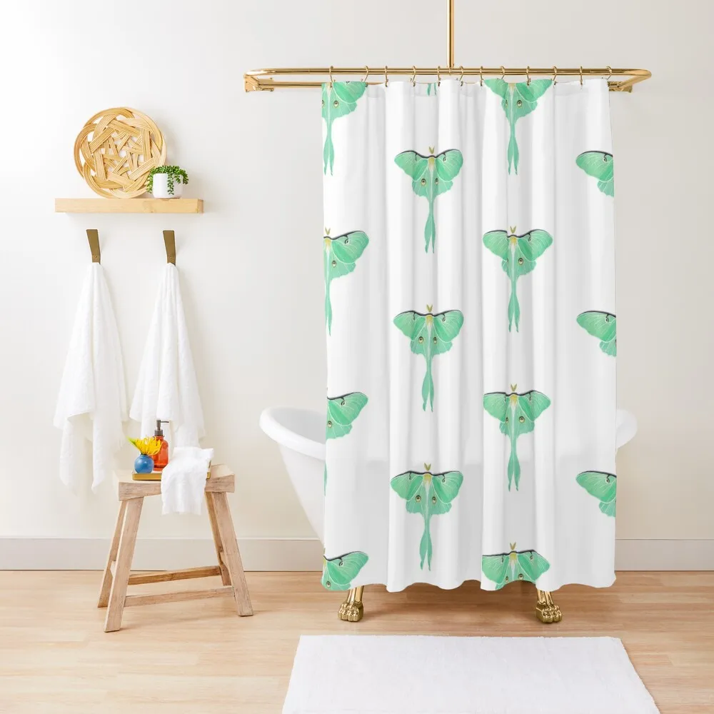 Luna Moth (Actias luna) watercolor painting Shower Curtain Shower For Bathroom Shower Set For Bathroom Curtain
Luna Moth (Actias luna) watercolor painting Shower Curtain Shower For Bathroom Shower Set For Bathroom Curtain