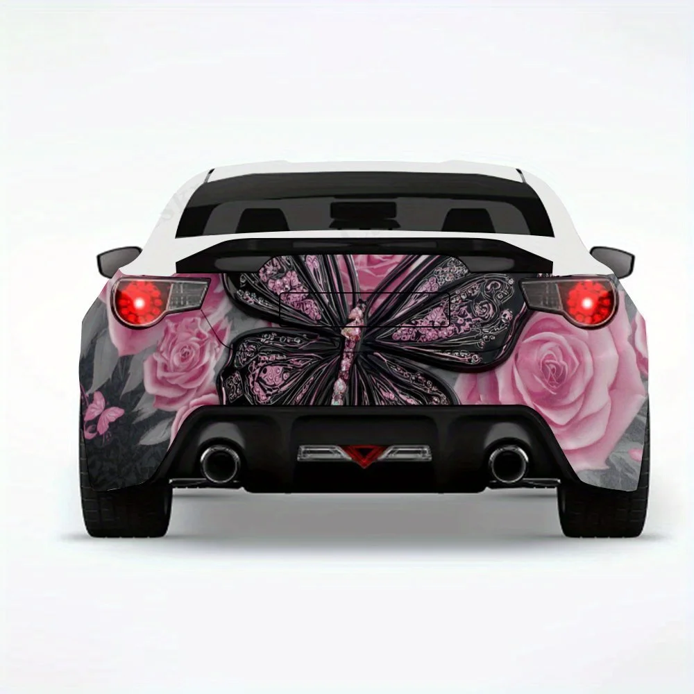 Черно-розовая бабочка - виниловая наклейка на заднюю часть автомобиля, водонепроницаемые самоклеящиеся виниловые наклейки для хвоста и бампера автомобиля, украшение
Черно-розовая бабочка - виниловая наклейка на заднюю часть автомобиля, водонепроницаемые самоклеящиеся виниловые наклейки для хвоста и бампера автомобиля, украшение