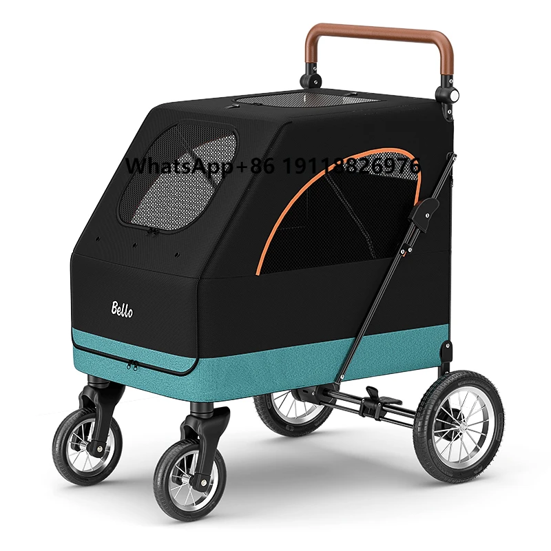 Hot Sale Pet Stroller for Large Dog 100 Lbs, Pet Stroller for 2 Dogs, Stroller for Dogs Large Size with Adjustable Handle
Hot Sale Pet Stroller for Large Dog 100 Lbs, Pet Stroller for 2 Dogs, Stroller for Dogs Large Size with Adjustable Handle