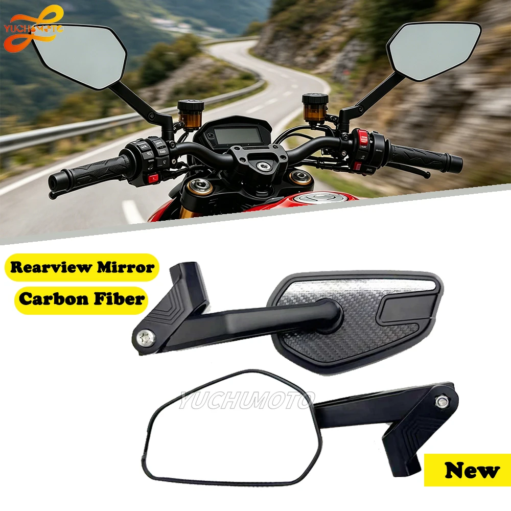 Carbon Fiber Aluminum Alloy For Monster V2 Monster V2 S Motorcycle Accessories 8mm 10mm Universal Adjustable Rearview Mirrors
Carbon Fiber Aluminum Alloy For Monster V2 Monster V2 S Motorcycle Accessories 8mm 10mm Universal Adjustable Rearview Mirrors