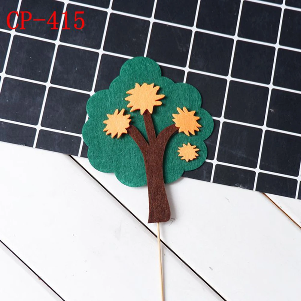 16pcs Tree Shape Cake Toppers Creative Dessert Decorative Supplies Party Cakes Cupcakes Ice Cream Cheese Decor Safe Cloth
16pcs Tree Shape Cake Toppers Creative Dessert Decorative Supplies Party Cakes Cupcakes Ice Cream Cheese Decor Safe Cloth