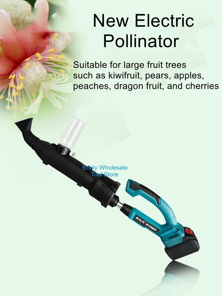 Electric Pollinator: Kiwifruit and Pear Tree Pollen Dispenser, Flower-Dusting Gun, Flower-Dusting Machine, Pollination Tool
Electric Pollinator: Kiwifruit and Pear Tree Pollen Dispenser, Flower-Dusting Gun, Flower-Dusting Machine, Pollination Tool