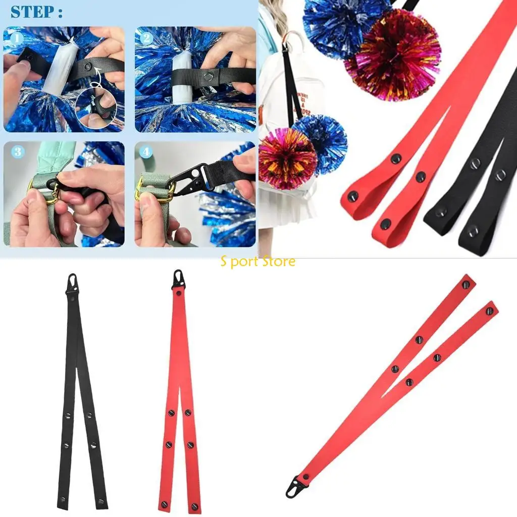 U2JB Cheer Bows Holder Cheerleader Pompon Holder Strap Cheerleading Gifts for Girl
U2JB Cheer Bows Holder Cheerleader Pompon Holder Strap Cheerleading Gifts for Girl