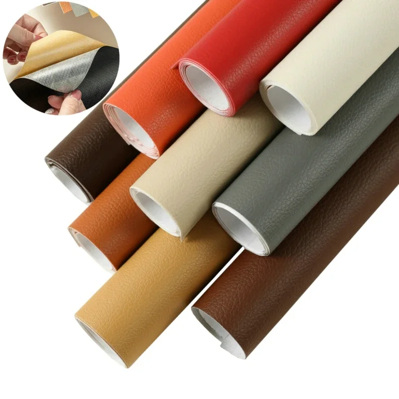 1PCS Large Size 100X137CM DIY Self Adhesive Leather Self-Adhesive Fix Patch Sofa Repair Subsidies PU Fabric PU Leather Patches
1PCS Large Size 100X137CM DIY Self Adhesive Leather Self-Adhesive Fix Patch Sofa Repair Subsidies PU Fabric PU Leather Patches
