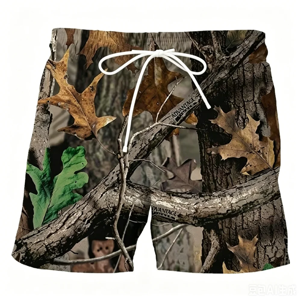3d Print Camouflage Tree Leaves Printed Men's Short Pants Casual Personality Cool Camo Beach Shorts Oversized Shorts For Huting
3d Print Camouflage Tree Leaves Printed Men's Short Pants Casual Personality Cool Camo Beach Shorts Oversized Shorts For Huting