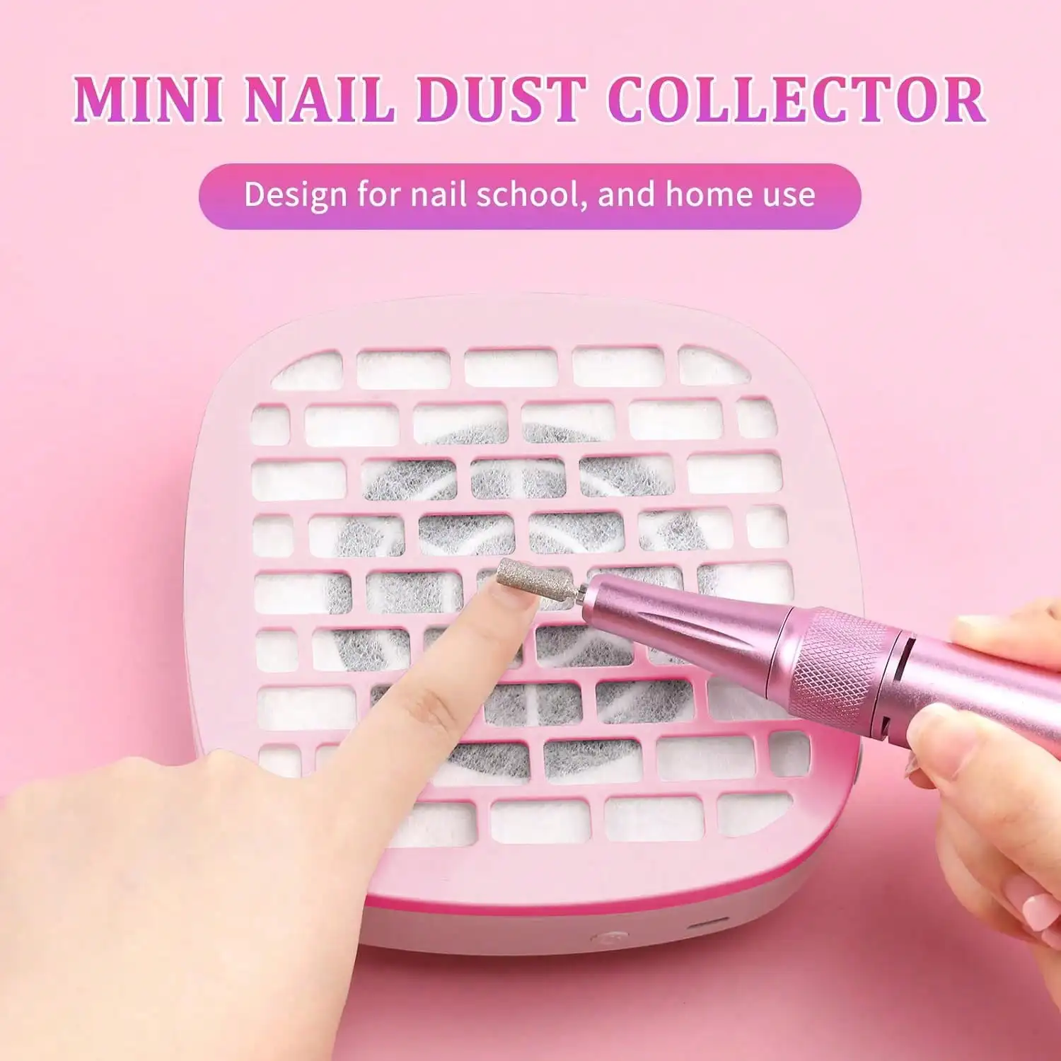 2026 New Portable and Mini Nail Dust Collector with USB Connector and Filter, Easy to Use for Home and Salon Professionals
2026 New Portable and Mini Nail Dust Collector with USB Connector and Filter, Easy to Use for Home and Salon Professionals
