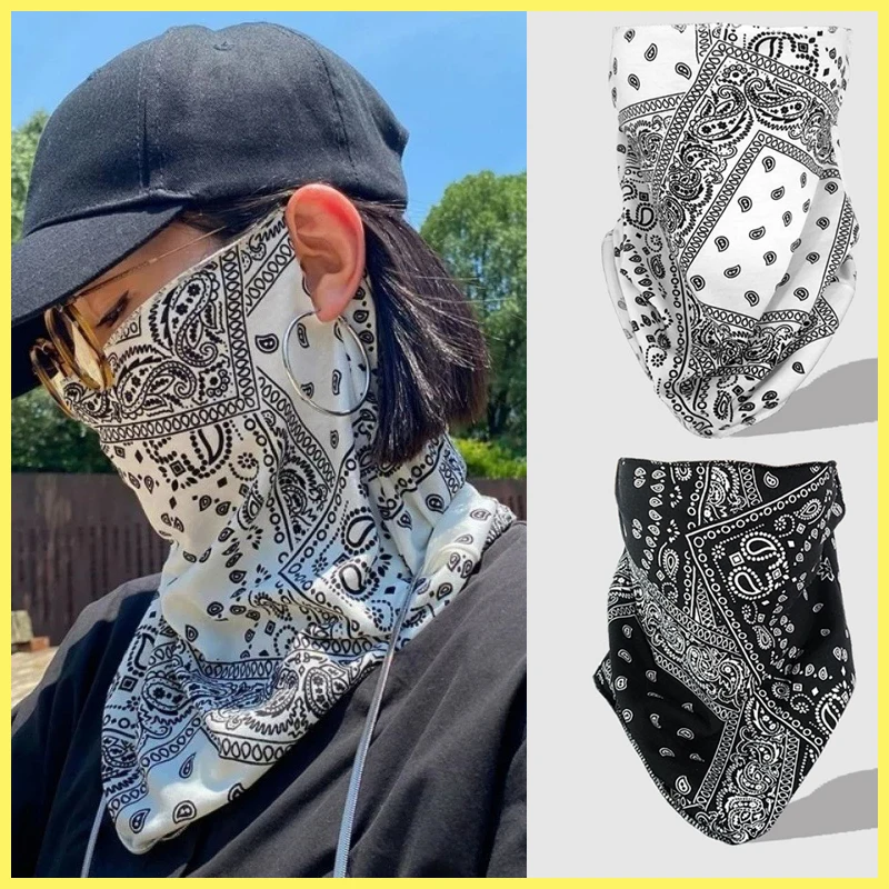 Summer Ice Silk Cycling Sunscreen Mask for Women Men Outdoor Face Neck UV Protection Long Mask Suit for Hiking Fishing
Summer Ice Silk Cycling Sunscreen Mask for Women Men Outdoor Face Neck UV Protection Long Mask Suit for Hiking Fishing