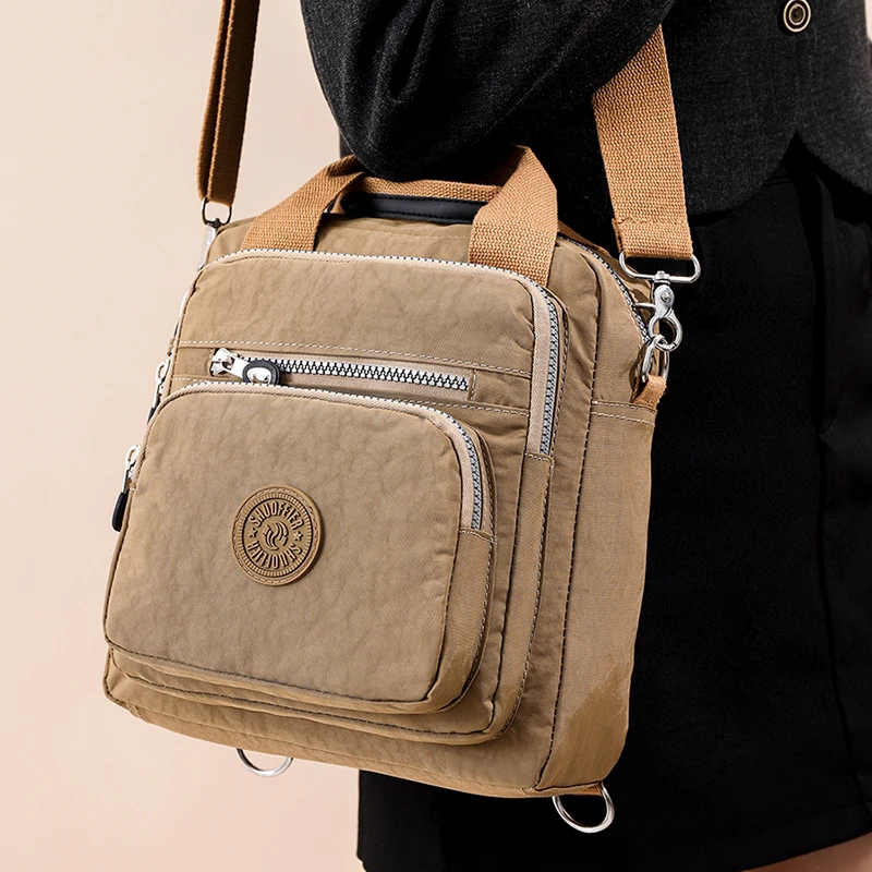 Multifunctional Women's Shoulder Crossbody Bag Nylon Handbags Female Travel messenger bag Girl Satchels square Mother's Bag
Multifunctional Women's Shoulder Crossbody Bag Nylon Handbags Female Travel messenger bag Girl Satchels square Mother's Bag