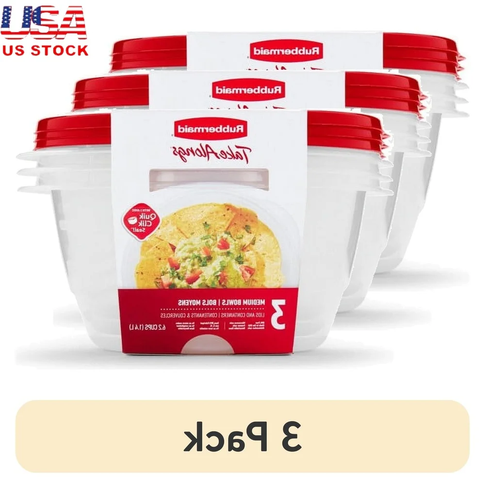 3 упаковки двух чашек контейнеров для хранения продуктов питания с крышками Quik Clik для приготовления еды, остатков и организация кладовой
3 упаковки двух чашек контейнеров для хранения продуктов питания с крышками Quik Clik для приготовления еды, остатков и организация кладовой