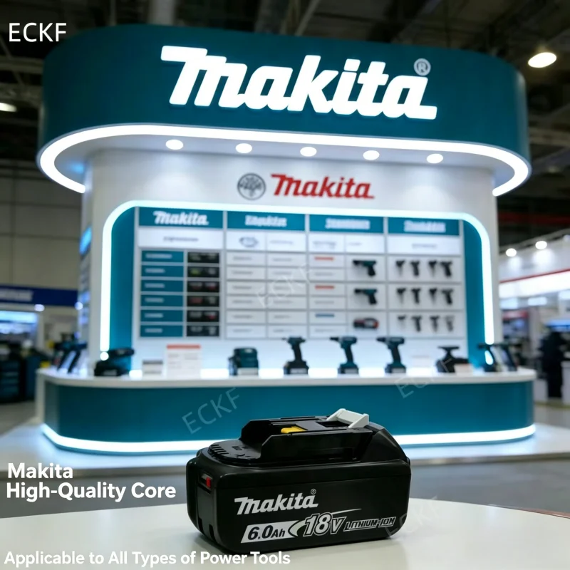 Authentic Makita original lithium pack, 18V 6.0Ah for BL1860 BL1430, stable current meets daily use requirements
Authentic Makita original lithium pack, 18V 6.0Ah for BL1860 BL1430, stable current meets daily use requirements