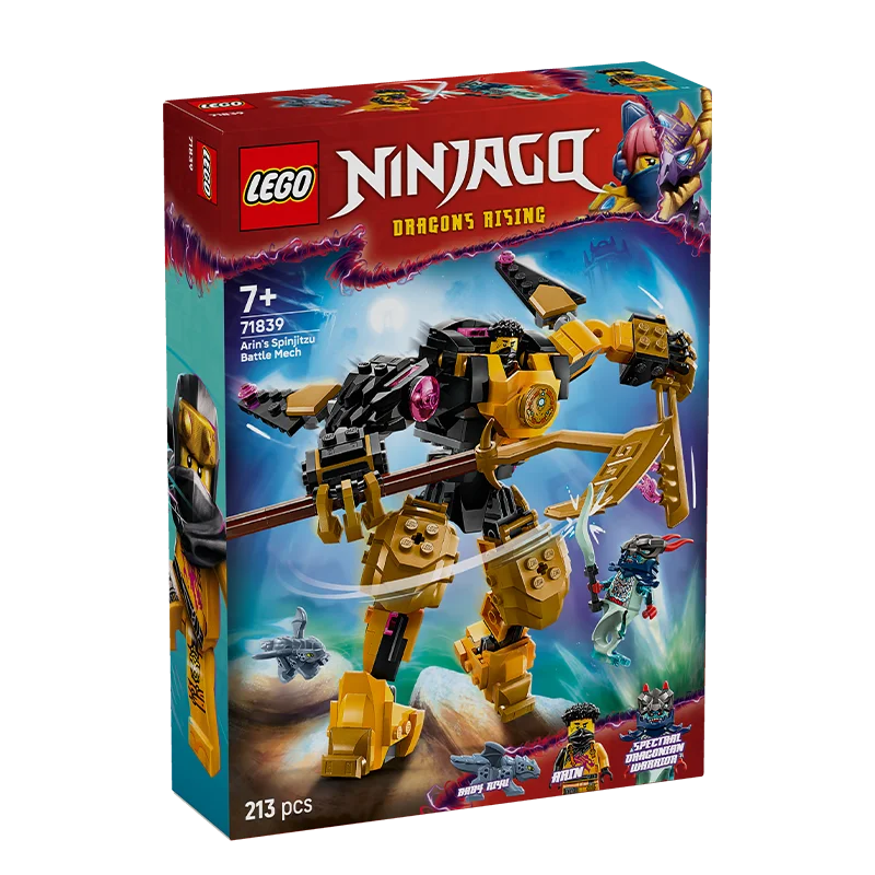 Lego 71839 Alin's Phantom Spinning Battle Mecha Boys and Girls Children's Day Gift Toys
Lego 71839 Alin's Phantom Spinning Battle Mecha Boys and Girls Children's Day Gift Toys