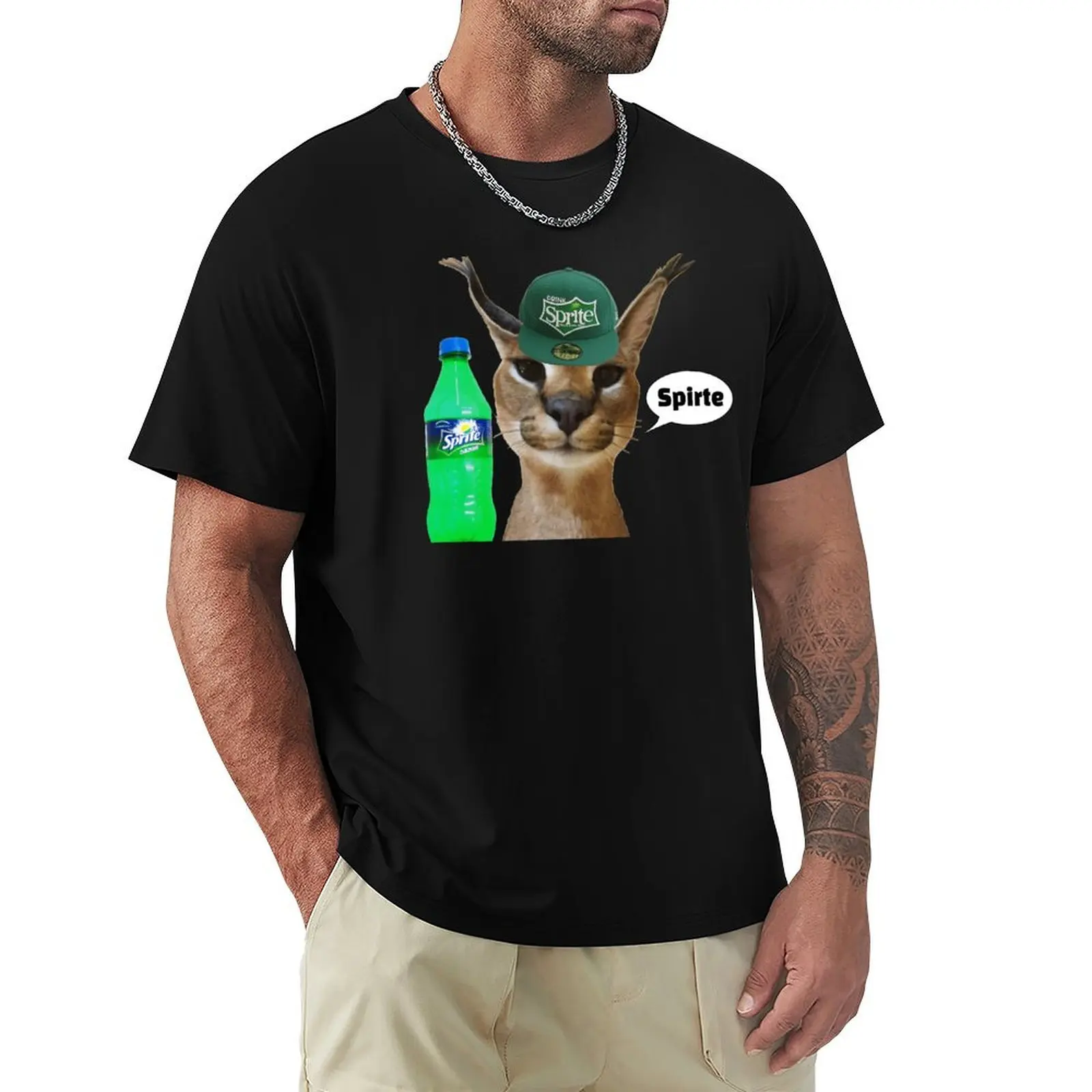 Demotivational Big Floppa Cat Meme Spirte Zabloing lynx (Fanter series) T-Shirt baggy shirts summer shirt for a boy men clothes
Demotivational Big Floppa Cat Meme Spirte Zabloing lynx (Fanter series) T-Shirt baggy shirts summer shirt for a boy men clothes