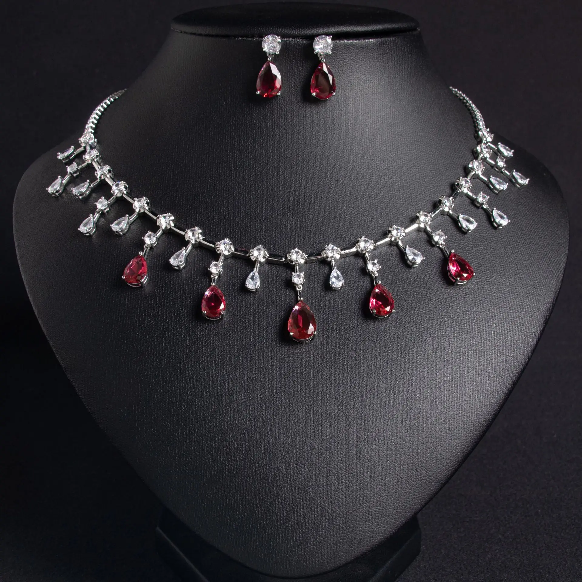 Luxury Bridal Jewelry Set For Wedding Bride Cubic Zirconia Indian Dubai Bridal Necklace And Earring Set For Party Prom Jewellery
Luxury Bridal Jewelry Set For Wedding Bride Cubic Zirconia Indian Dubai Bridal Necklace And Earring Set For Party Prom Jewellery