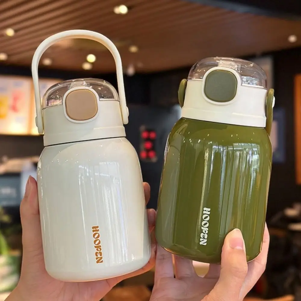 Stainless Steel Hand-held Thermos Cup Insulated Drinking Kettle Large Capacity Vacuum Flask Container Keeps Cold and Heat
Stainless Steel Hand-held Thermos Cup Insulated Drinking Kettle Large Capacity Vacuum Flask Container Keeps Cold and Heat