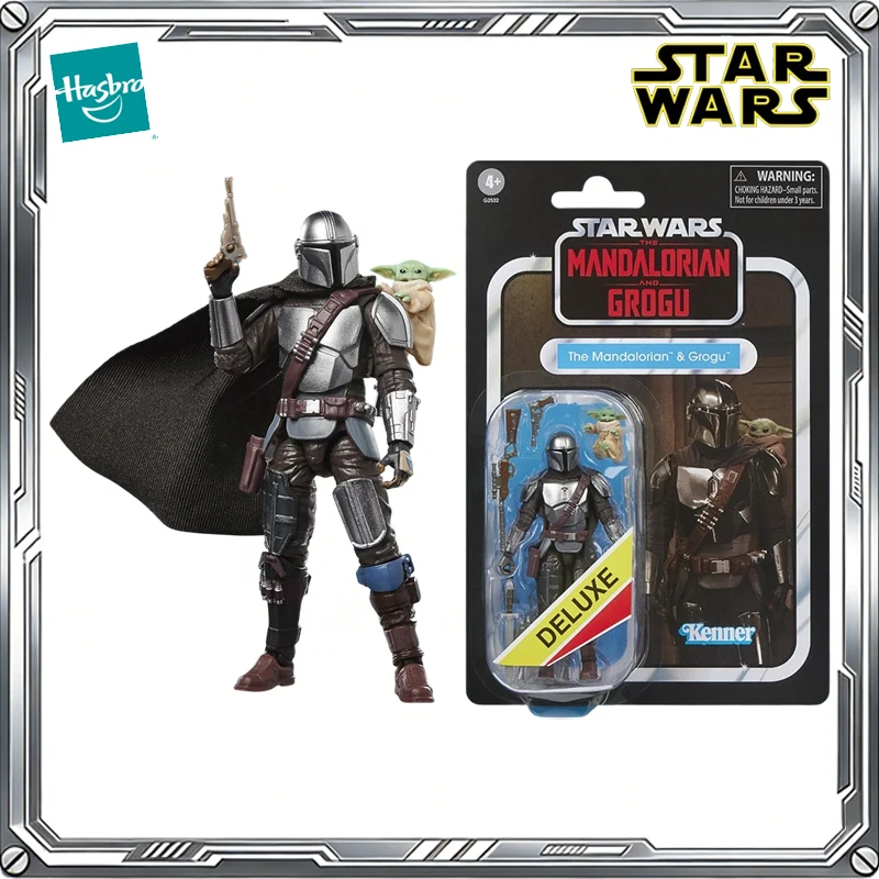 Hasbro Star Wars The Vintage Collection The Mandalorian & Grogu Action Figure 95mm Collectible Model Toy Boys Girls Gift
Hasbro Star Wars The Vintage Collection The Mandalorian & Grogu Action Figure 95mm Collectible Model Toy Boys Girls Gift