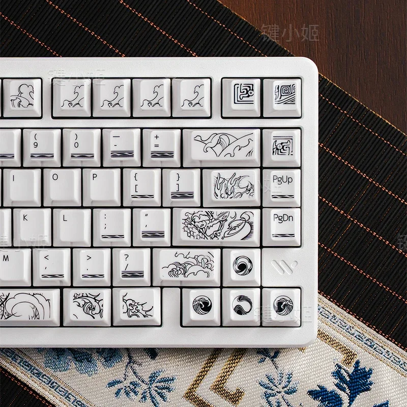 Longteng Four Seas Personality Glazed Ceramic Keyboard Keycaps Original Highly Adaptable 68/89/108 Keyboard
Longteng Four Seas Personality Glazed Ceramic Keyboard Keycaps Original Highly Adaptable 68/89/108 Keyboard