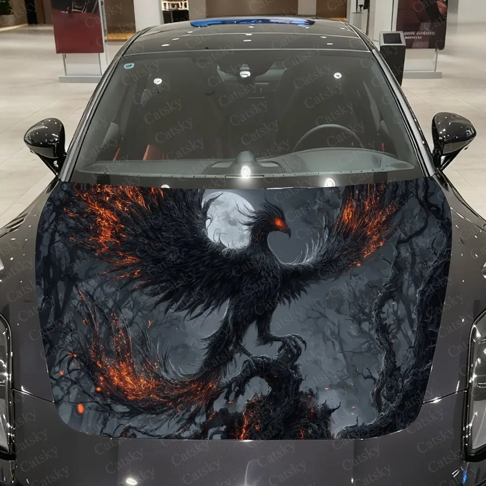 Gloom Forest Ember Phoenix Car Vinyl Wrap, PVC Waterproof Car Hood Sticker, Self-Adhesive Scratch-Resistant Stickers
Gloom Forest Ember Phoenix Car Vinyl Wrap, PVC Waterproof Car Hood Sticker, Self-Adhesive Scratch-Resistant Stickers