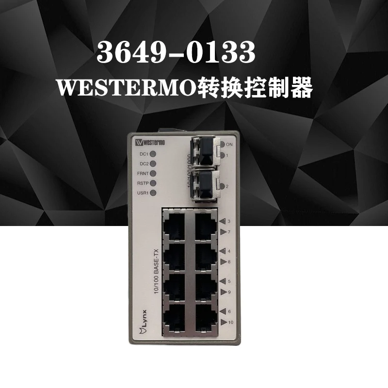 WESTERMO conversion controller LYNX 3649-0133 switch L + 210-F2G-RR control module
WESTERMO conversion controller LYNX 3649-0133 switch L + 210-F2G-RR control module