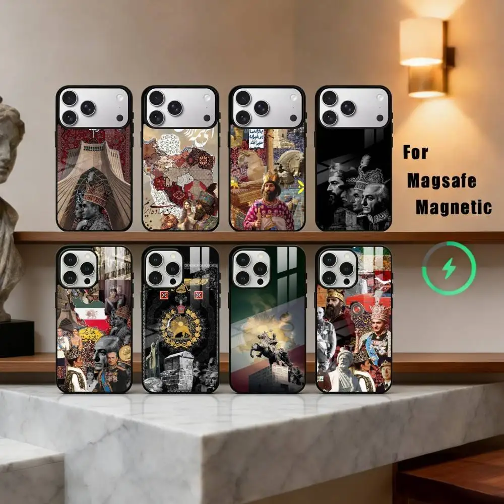 I-Iran S-Shah Art H-History Phone Case For iPhone17,16,15,14,13,12,11 Plus,Pro Max Magnetic For Magsafe Wireless Charging
I-Iran S-Shah Art H-History Phone Case For iPhone17,16,15,14,13,12,11 Plus,Pro Max Magnetic For Magsafe Wireless Charging
