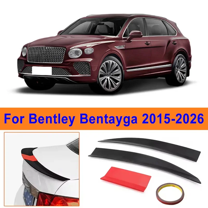 For Bentley Bentayga 2015-2026 3-Section ABS Rear Trunk Spoiler 115-125cm Adjustable Sports Decor Top Wing Car Exterior Parts
For Bentley Bentayga 2015-2026 3-Section ABS Rear Trunk Spoiler 115-125cm Adjustable Sports Decor Top Wing Car Exterior Parts