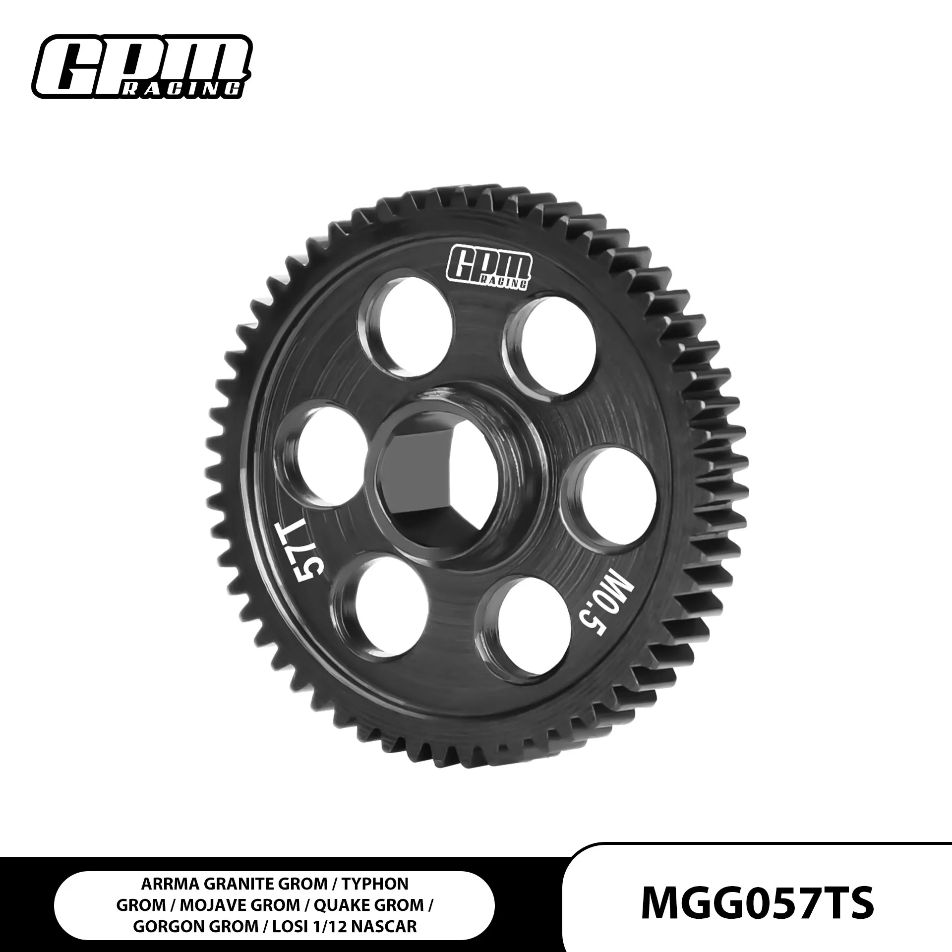 GPM small Mo Harvey express ARRMA granite magic snake 57T medium carbon steel big tooth 0 5 mold
GPM small Mo Harvey express ARRMA granite magic snake 57T medium carbon steel big tooth 0 5 mold