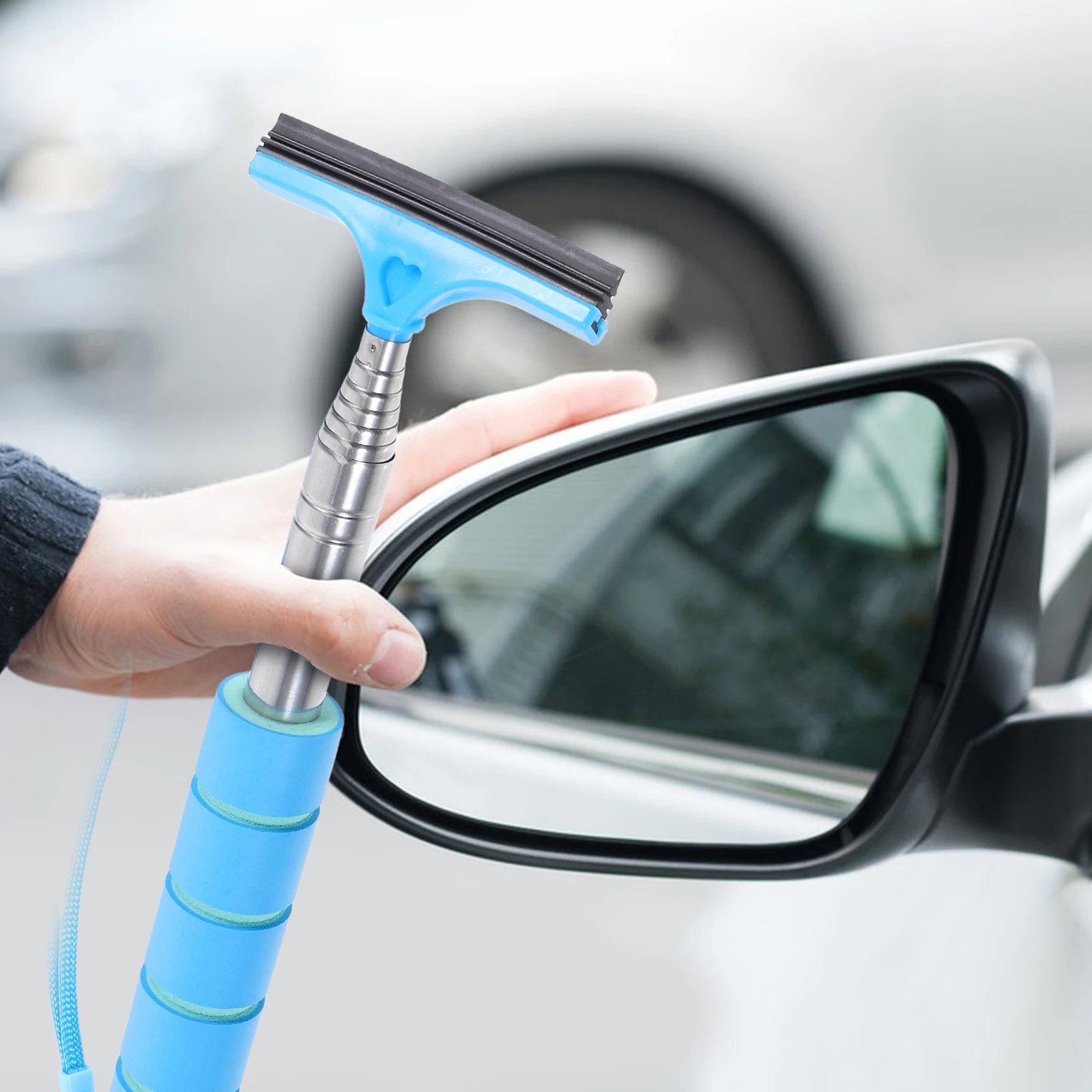 Multifunctional Car Windshield Cleaner Extendable Rear View Mirror Wiper Telescopic Wing Mirror Tool Glass Cleaning
Multifunctional Car Windshield Cleaner Extendable Rear View Mirror Wiper Telescopic Wing Mirror Tool Glass Cleaning