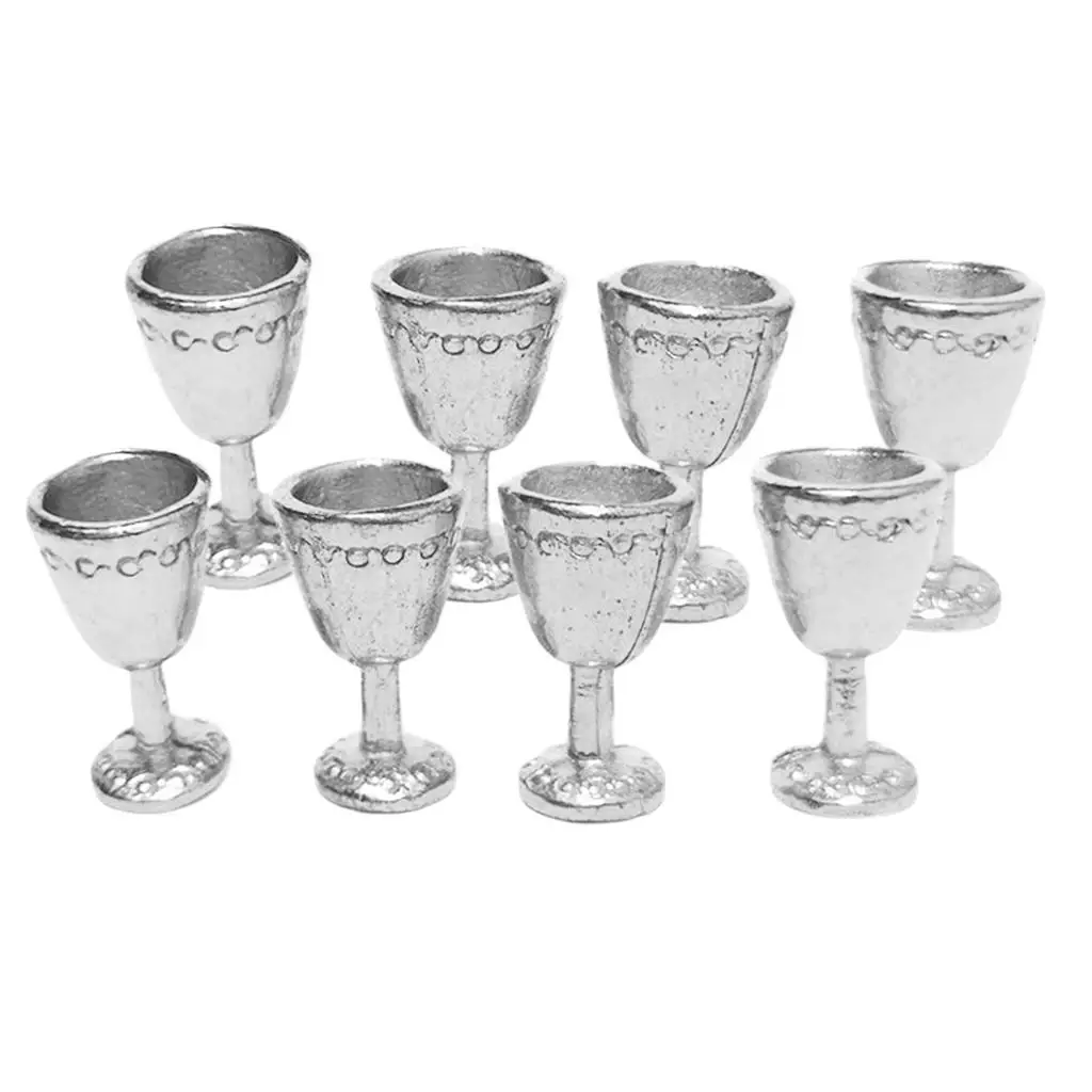 Set of 8 Dollhouse Miniature Champagne Cups Wine Glasses for Dollhouse Party Wedding Life Scenes Decor
Set of 8 Dollhouse Miniature Champagne Cups Wine Glasses for Dollhouse Party Wedding Life Scenes Decor