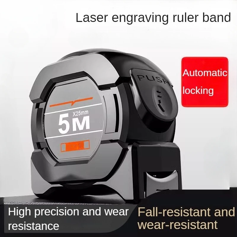 Self-locking Fluorescent Steel Strip High Precision Laser Inkjet Black Gold Box 5-10 Meters Measurement Wear Resistance
Self-locking Fluorescent Steel Strip High Precision Laser Inkjet Black Gold Box 5-10 Meters Measurement Wear Resistance