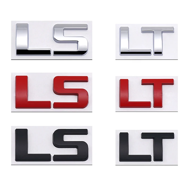 3D Metal LT LS Letterl Badge Logo Car Rear Trunk Emblem Stickers Decal for Chevrolet Silverado Colorado Corvette C8 Car Styling
3D Metal LT LS Letterl Badge Logo Car Rear Trunk Emblem Stickers Decal for Chevrolet Silverado Colorado Corvette C8 Car Styling
