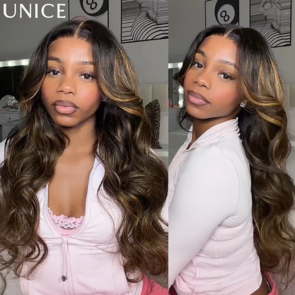 UNice No-Slip Cap 7x5 Lace Balayage Highlight Body Wave Wig With Drawstring 100% Human Hair Glueless Wig
UNice No-Slip Cap 7x5 Lace Balayage Highlight Body Wave Wig With Drawstring 100% Human Hair Glueless Wig