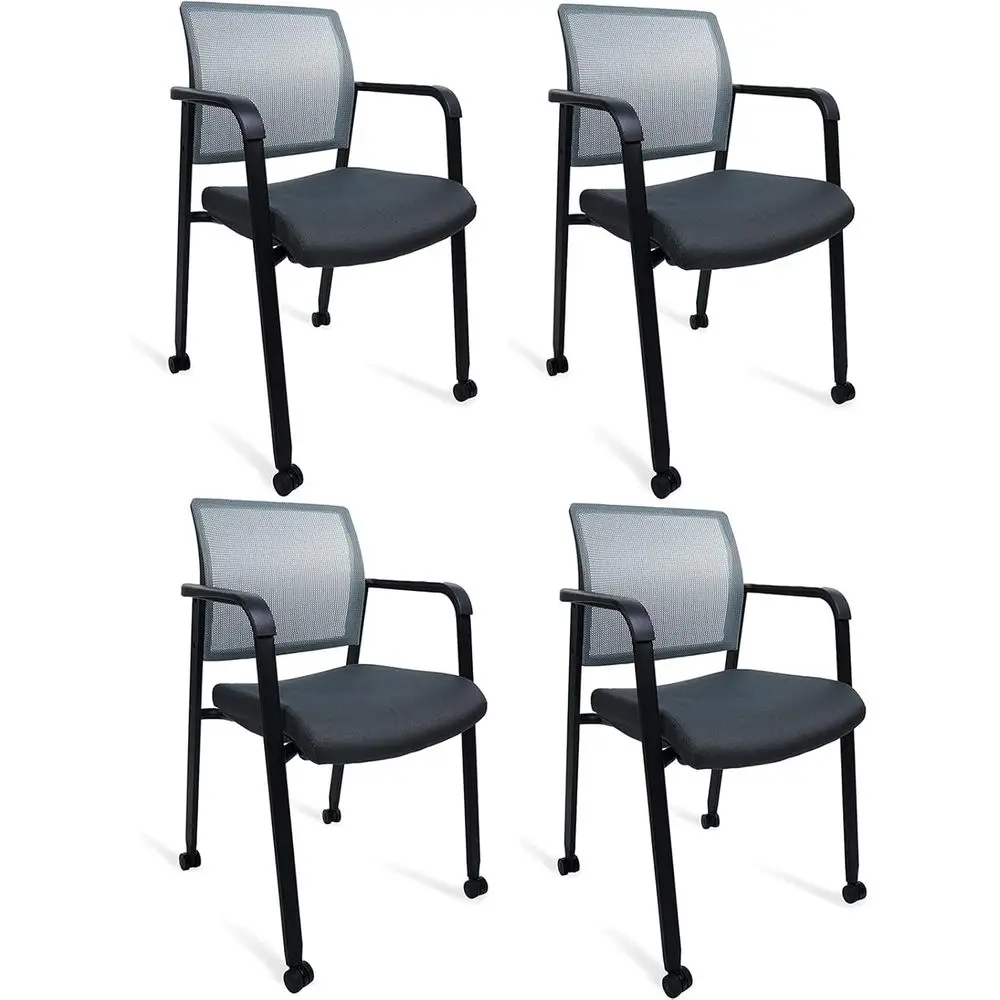 , Conerence Room Chairs with Wheels and Paddle, Ergonomic Mesh Back and Arms or Meeting, Conerence, Retion, Training Room & Home
, Conerence Room Chairs with Wheels and Paddle, Ergonomic Mesh Back and Arms or Meeting, Conerence, Retion, Training Room & Home