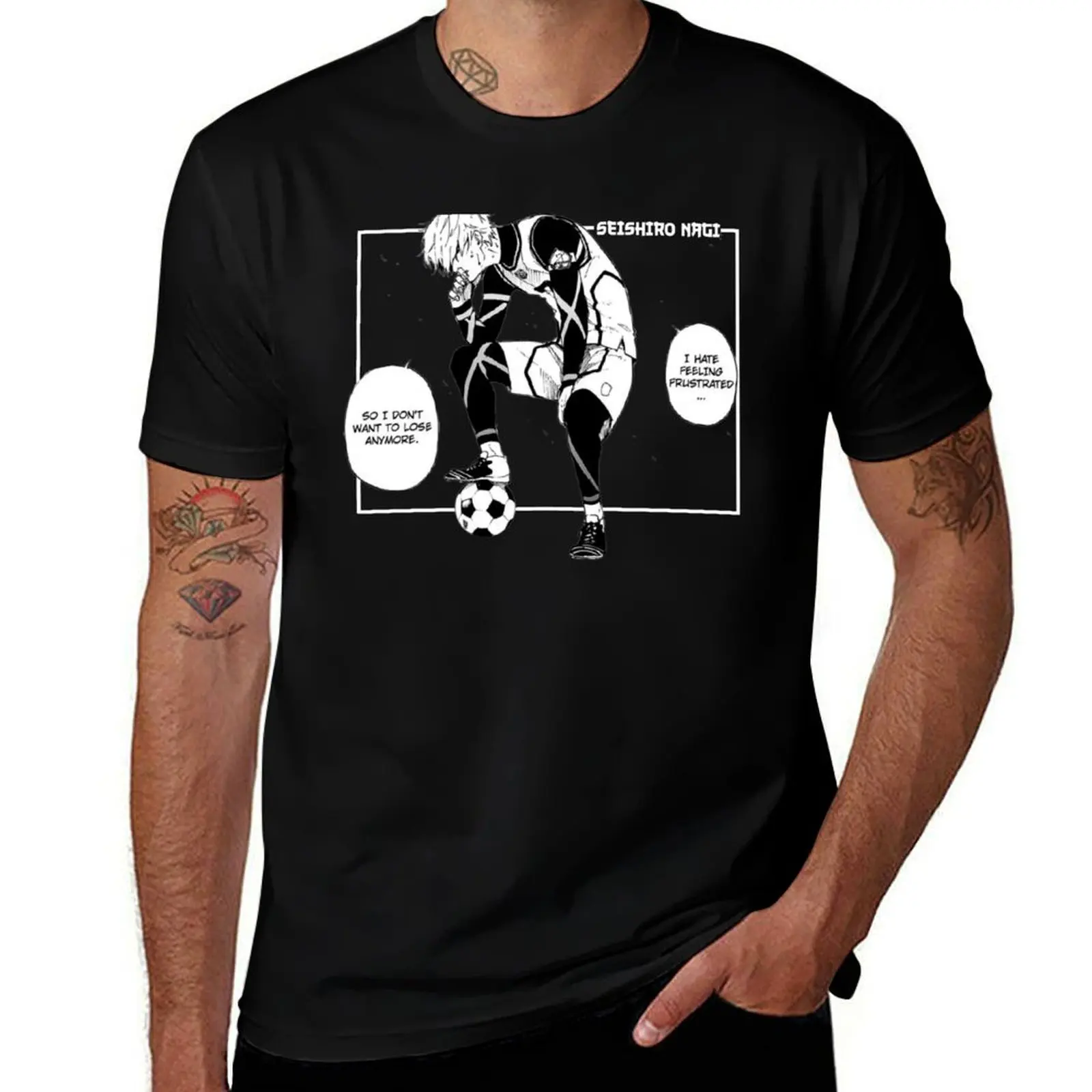 anime man T-Shirt t shirts for Seishiro Blue man t shirts Lock 100% cotton Quote cotton oversize t shirts Nagi funny
anime man T-Shirt t shirts for Seishiro Blue man t shirts Lock 100% cotton Quote cotton oversize t shirts Nagi funny