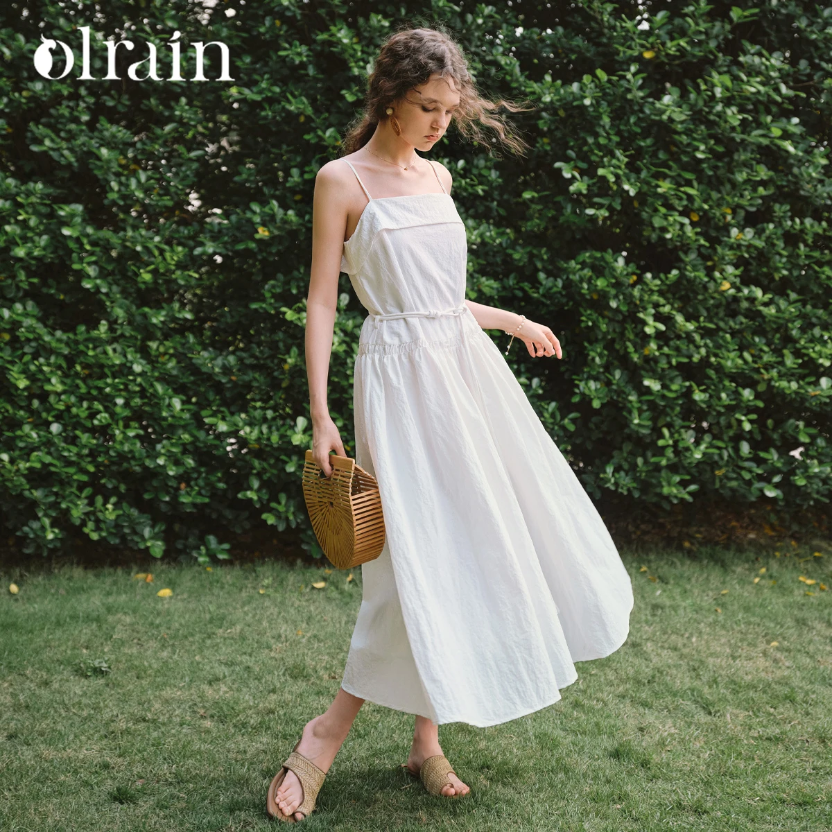 OLrain Midi Women's Dress French Summer 2026 White A-Line 100% Cotton Ladies Suspender Elegant Lace-up Woman Dresses O57XL99090
OLrain Midi Women's Dress French Summer 2026 White A-Line 100% Cotton Ladies Suspender Elegant Lace-up Woman Dresses O57XL99090