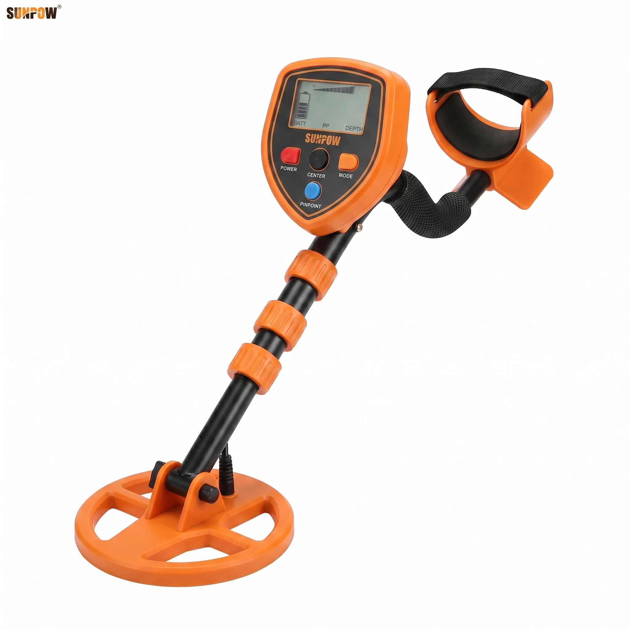 SUNPOW Kids Metal Detector IP68 Waterproof Upgrade Chip Cartoon LCD Display 3 Modes 32-40" Adjustable Stem for Kids 5+
SUNPOW Kids Metal Detector IP68 Waterproof Upgrade Chip Cartoon LCD Display 3 Modes 32-40" Adjustable Stem for Kids 5+